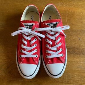 Red Converse Shoes